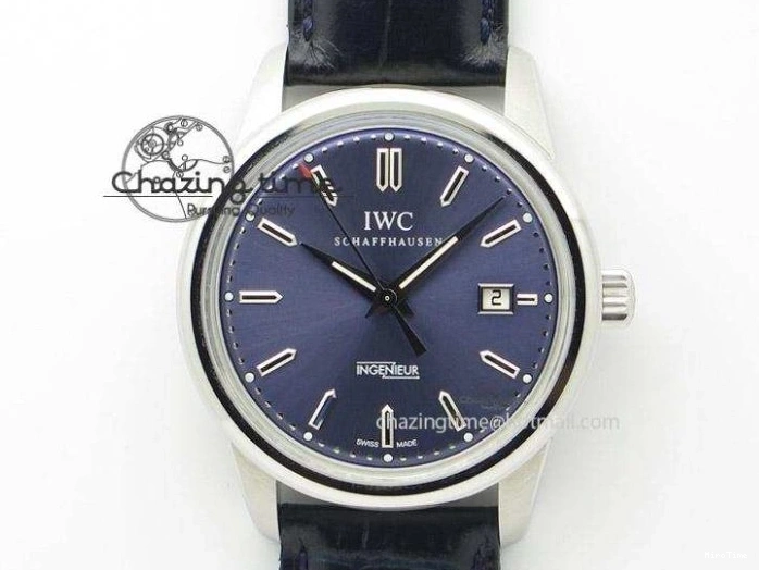 MIROTIME 0405 Big Pilot IW501005 Real Bronze ZF 1:1 Best Edition Black Dial on Brown Leather Strap A Sleek 7192